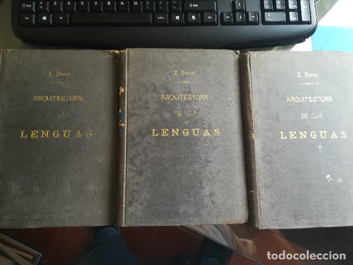 Libros antiguos: ARQUITECTURAS DE LAS LENGUAS - 1920 - Foto 1