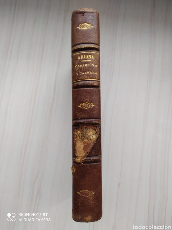 Libros antiguos: CARLOS VII Y D. RAMON CABRERA - ARJONA - Foto 1