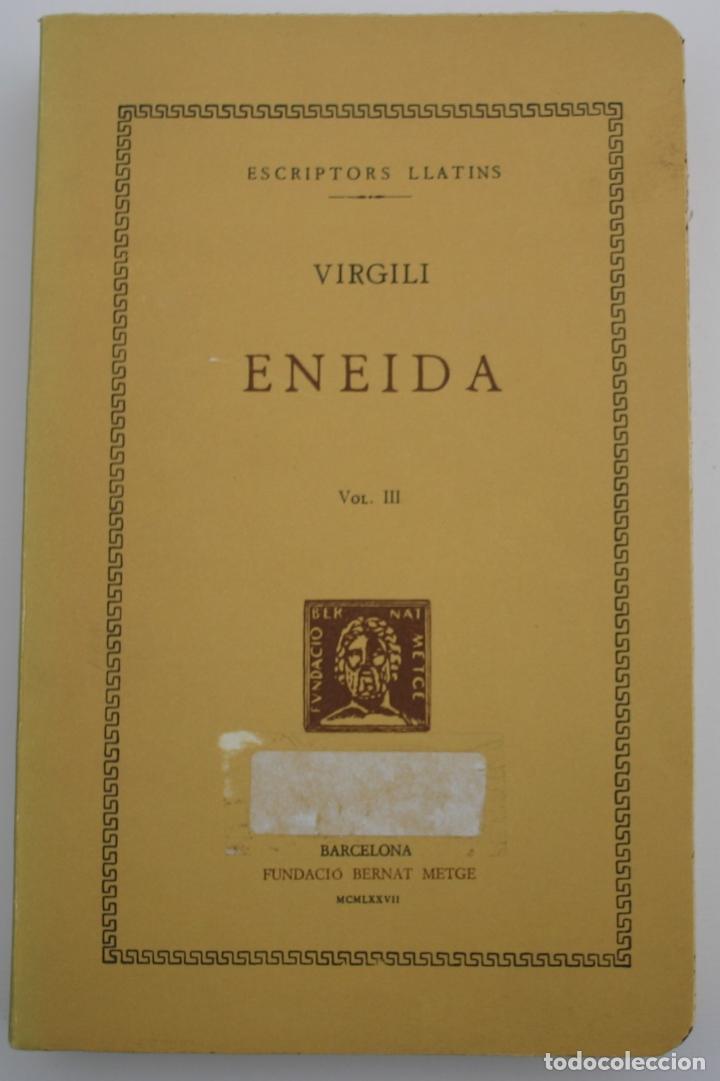 Libros antiguos: Eneida Volum III - Virgili - Foto 1