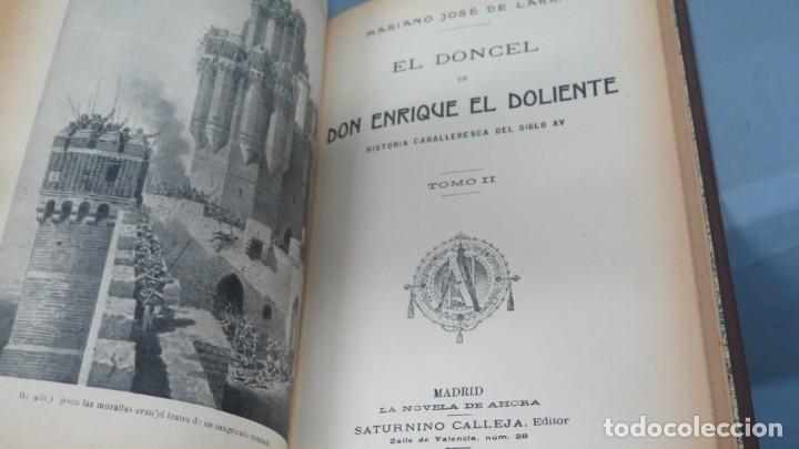 Libros antiguos: EL DONCEL DE D. ENRIQUE EL DOLIENTE. LARRA. CALLEJA - Foto 3