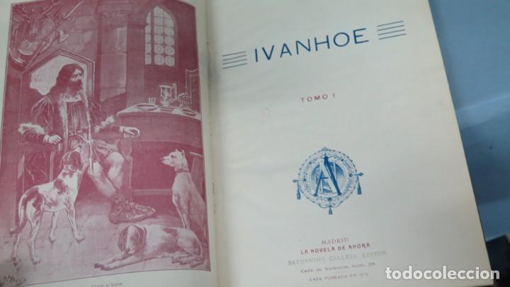 Libros antiguos: IVANHOE. SCOTT. CALLEJA - Foto 2