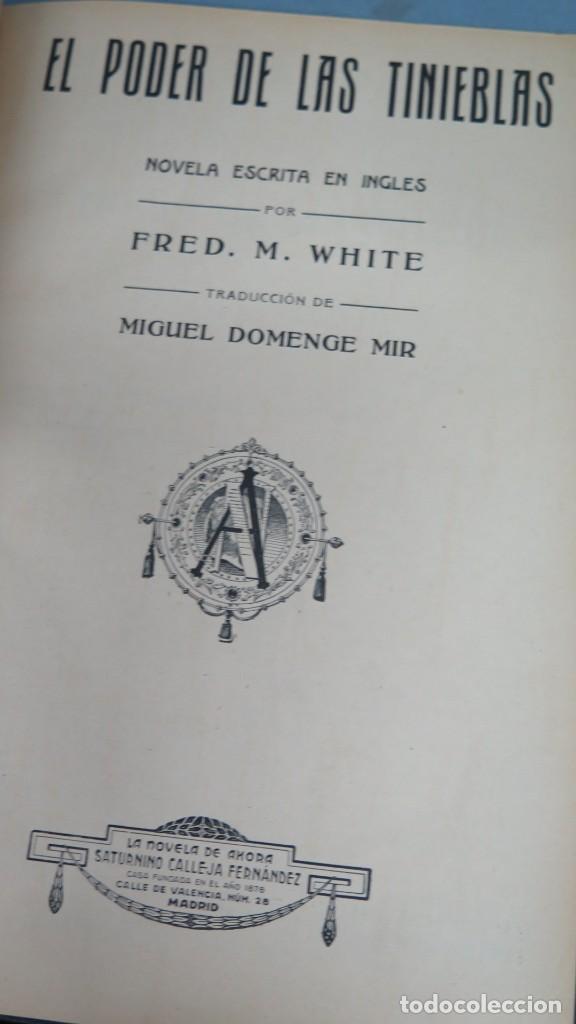 Libros antiguos: EL PODER DE LAS TINIEBLAS. WHITE. CALLEJA - Foto 2