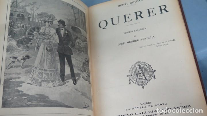 Libros antiguos: QUERER. HENRI BUTEAU. CALLEJA - Foto 2