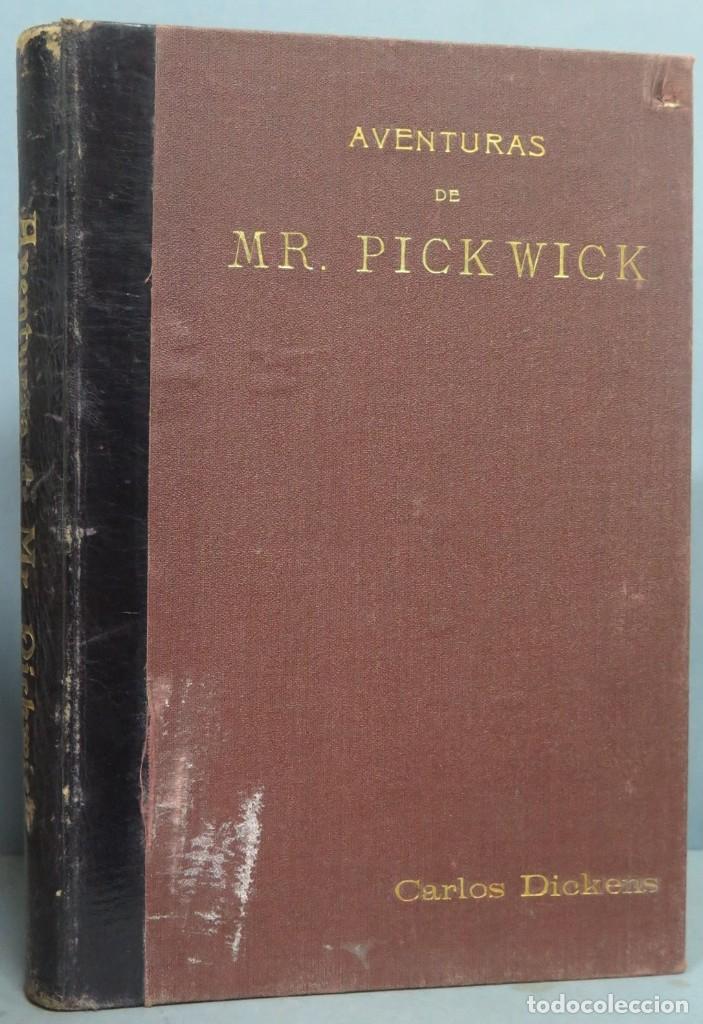 Libros antiguos: AVENTURAS DE MR. PICKWICK. DICKENS. CALLEJA - Foto 1