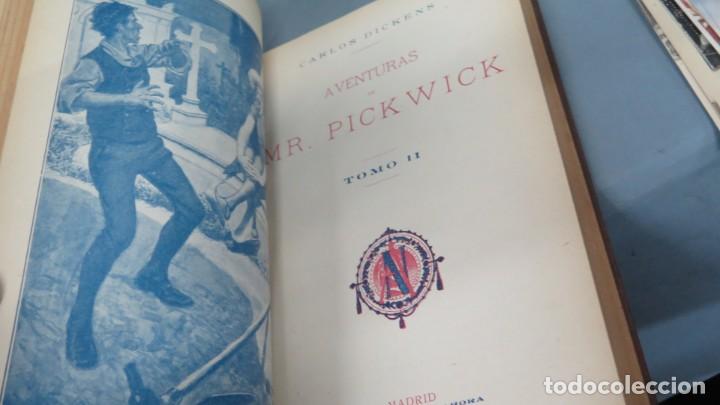 Libros antiguos: AVENTURAS DE MR. PICKWICK. DICKENS. CALLEJA - Foto 3