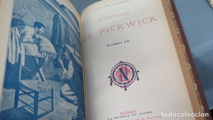 Libros antiguos: AVENTURAS DE MR. PICKWICK. DICKENS. CALLEJA - Foto 4
