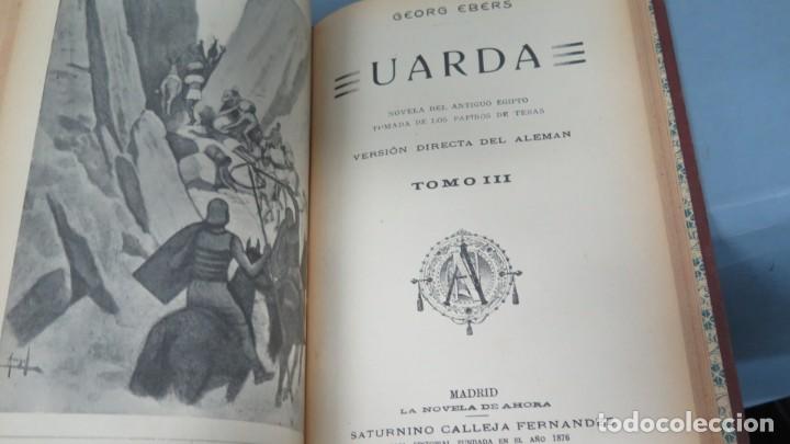 Libros antiguos: UARDA. EBERS. CALLEJA - Foto 3