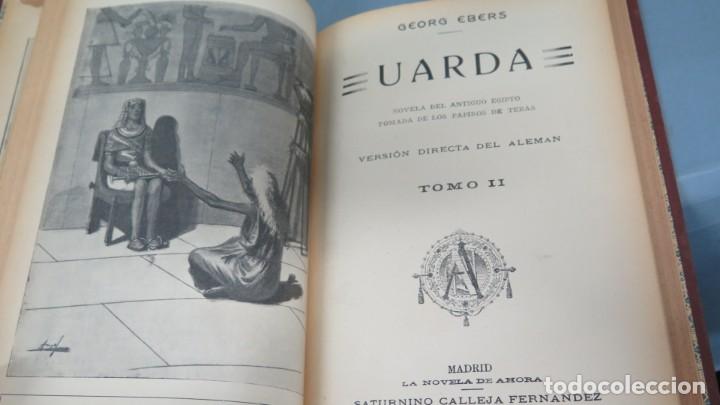Libros antiguos: UARDA. EBERS. CALLEJA - Foto 4