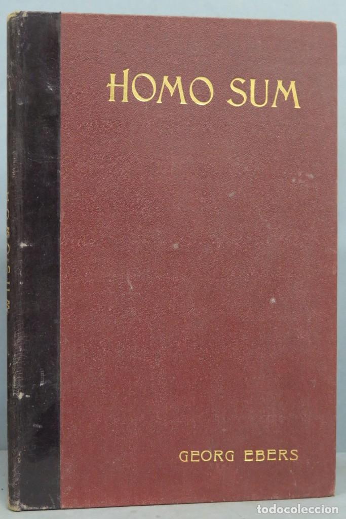 Libros antiguos: HOMO SUM. EBERS. CALLEJA - Foto 1