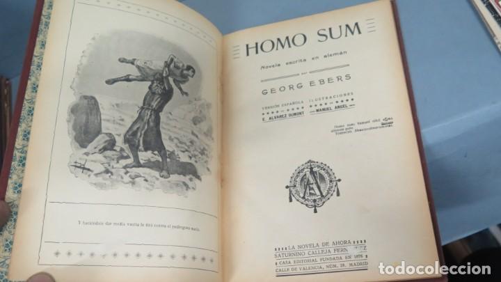 Libros antiguos: HOMO SUM. EBERS. CALLEJA - Foto 2