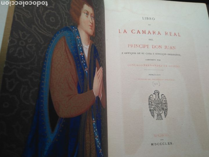 Libros antiguos: LIBRO DE LA CAMARA REAL DEL PRINCIPE DON JUAN - Foto 3