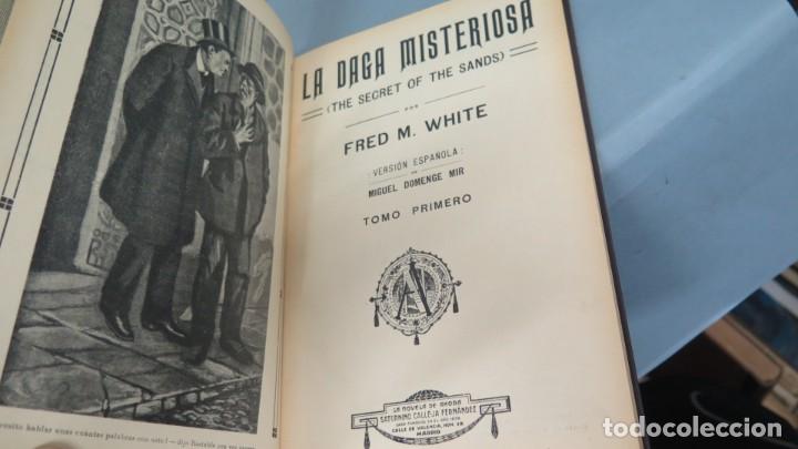 Libros antiguos: LA DAGA MISTERIOSA. WHITE. CALLEJA - Foto 2