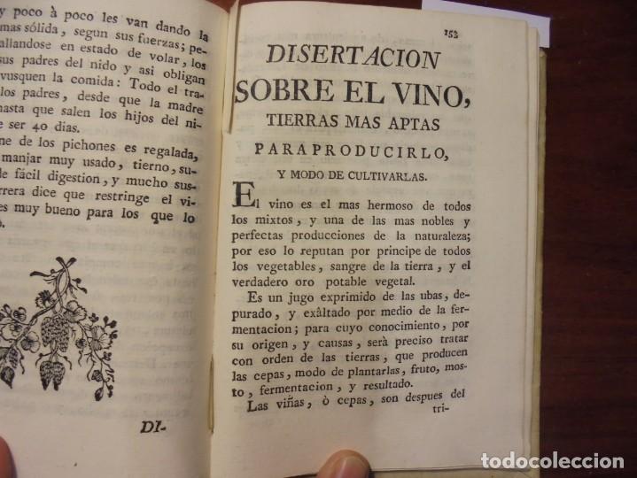 Libros antiguos: VINO. ENOLOG&Iacute;A. VANIERE. 1793 - Foto 3