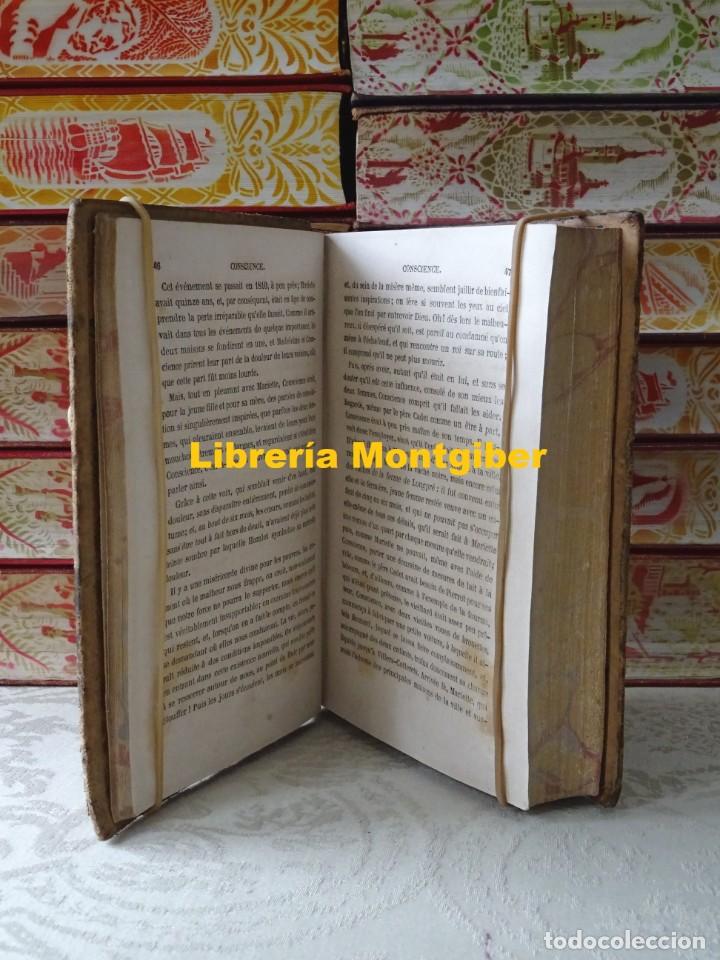 Libros antiguos: CONSCIENCE . LInnocent   2 tomos en un Volumen  .  Autor :  Dumas, Alexandre - Foto 7