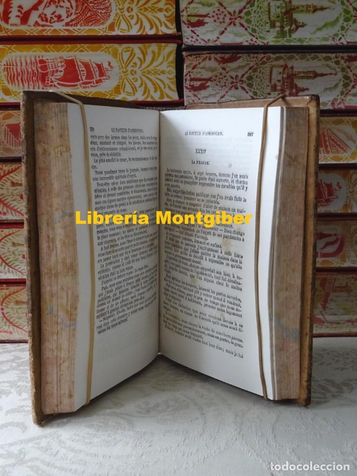 Libros antiguos: LE PASTEUR DASHBOURN  2 tomos en 1 vol.  .  Autor : DUMAS , ALEXANDRE - Foto 11