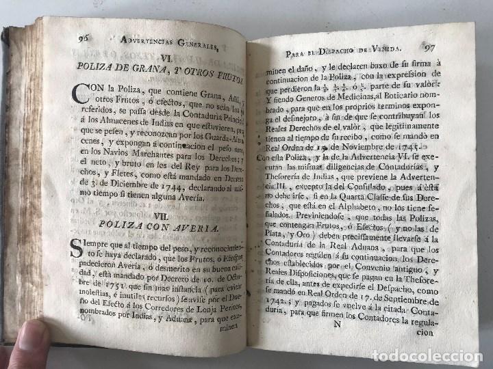 Libros antiguos: Compendio General Gastos Castilla y America, C&aacute;diz, 1761. - Foto 8