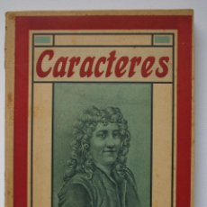 Libros antiguos: CARACTERES - LA BRUYÈRE. Lote 201214253