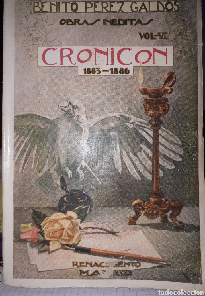 Libros antiguos: CRONIC&Oacute;N  1883-1886       BENITO P&Eacute;REZ GALD&Oacute;S - Foto 1