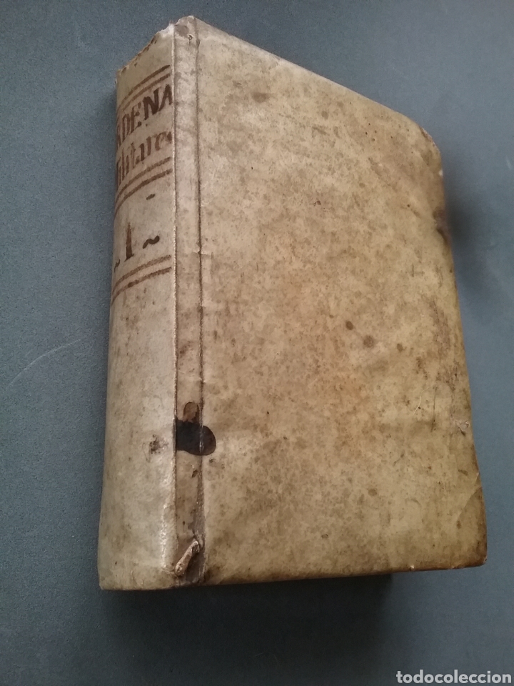 Old books: Ordenanzas de S.M para el regimen, disciplina, subordinaci&oacute;n y servicio de sus ejercitos 1768. Tomo1