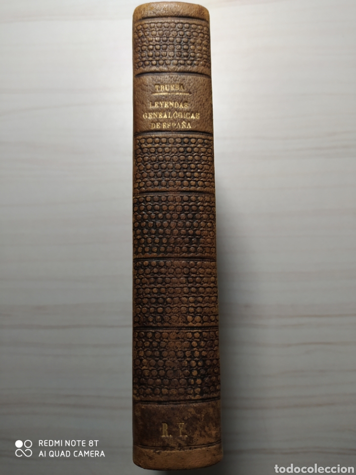 Libros antiguos: LEYENDAS GENEALOGICAS DE ESPA&Ntilde;A. ANTONIO TRUEBA. - Foto 1