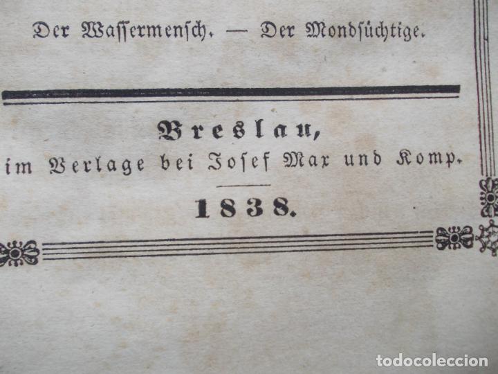 Libros antiguos: GEFAMMELTE NOVELLEN 1838 - Foto 3