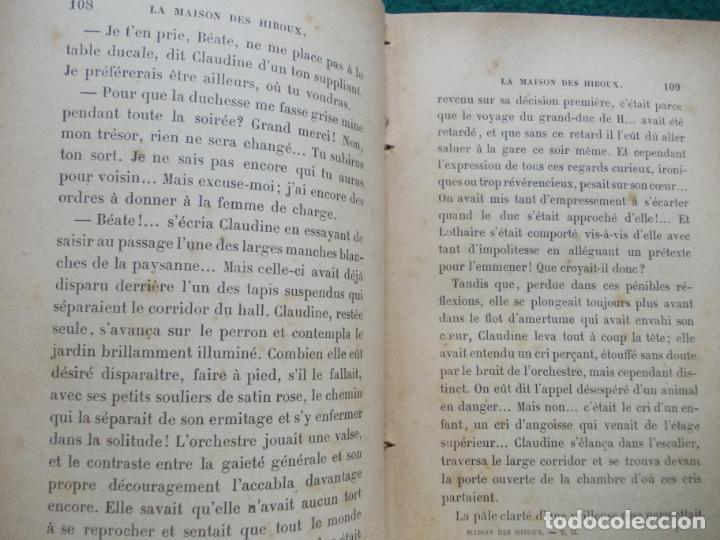 Libros antiguos: MAISON DES HIBOUX DE E. MARLITT 1890 - Foto 5