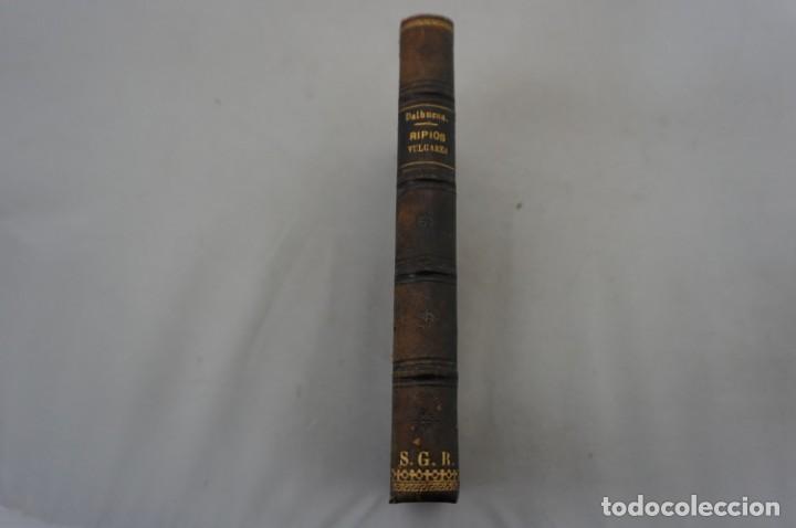 Libros antiguos: (0) / RIPIOS VULGARES / ANTONIO DE VALBUENA 1891 - Foto 2