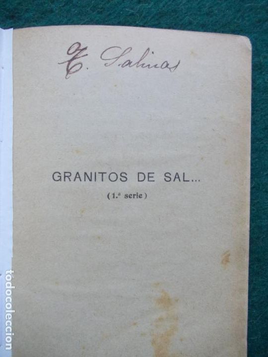 Libros antiguos: GRANITOS DE SAL 1939 - Foto 5