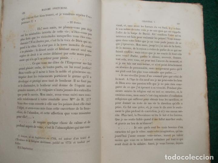 Libros antiguos: MADAME SWETCHINE 1860 - Foto 3