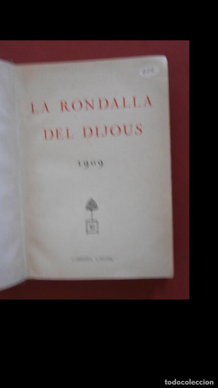 Libros antiguos: La Rondalla del Dijous 1909 - Foto 1