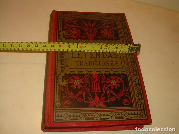 Libros antiguos: DOS TOMOS OBRA COMPLETA...LEYENDAS Y TRADICIONES (BARCELONA)...AÑO 1887 - Foto 17 - 201859922