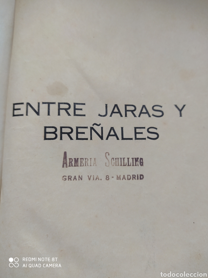 Libros antiguos: ENTRE JARAS Y BRE&Ntilde;ALES - CORVARS&Iacute; - Foto 2