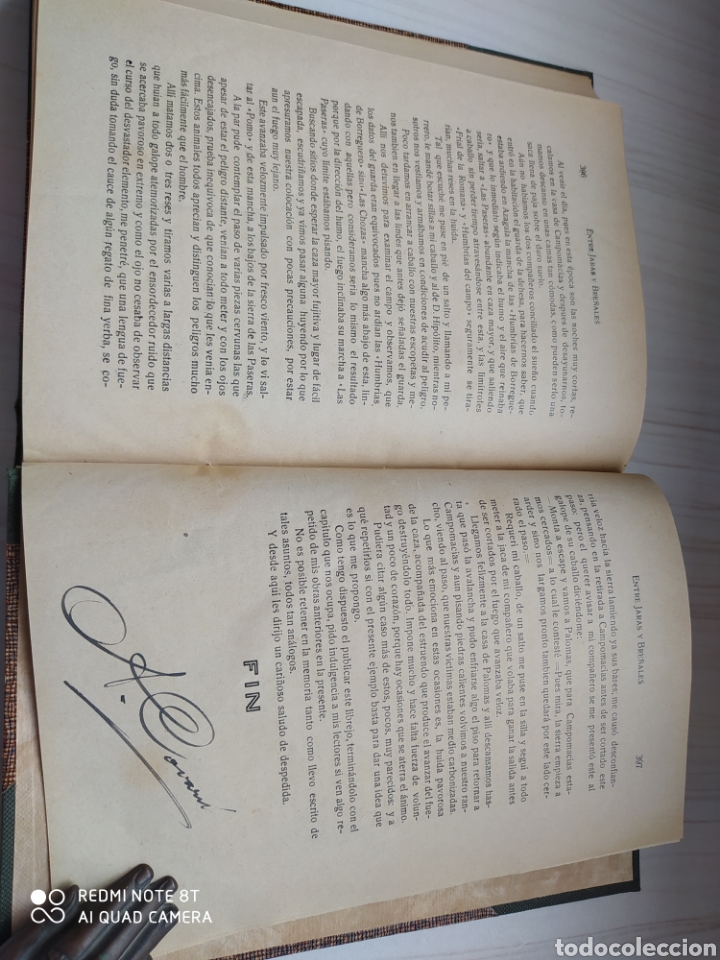 Libros antiguos: ENTRE JARAS Y BRE&Ntilde;ALES - CORVARS&Iacute; - Foto 6