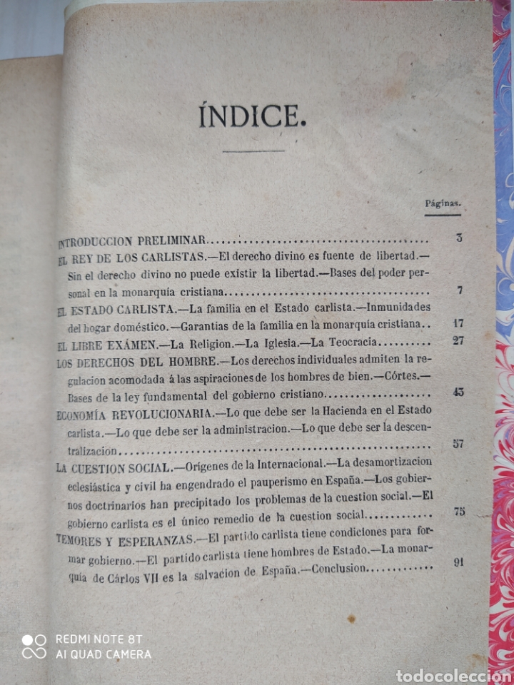 Libros antiguos: EL GOBIERNO CARLISTA - LEANDRO HERRERO - Foto 3