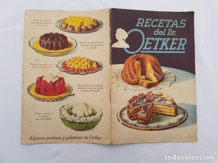 Libros antiguos: RECETAS DEL DR OETKER - Foto 1