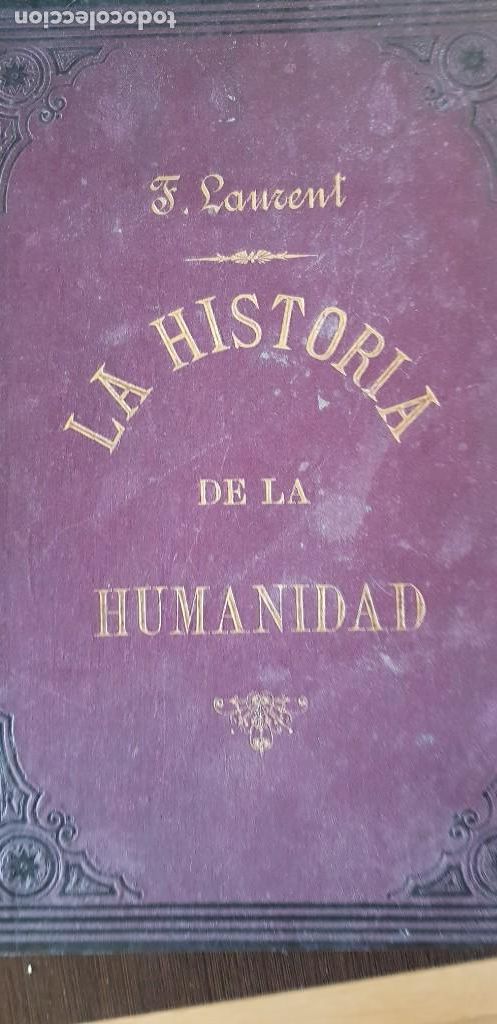 Libros antiguos: Estudios sobre la historia de la humanidad LAURENT, F. TOMO I