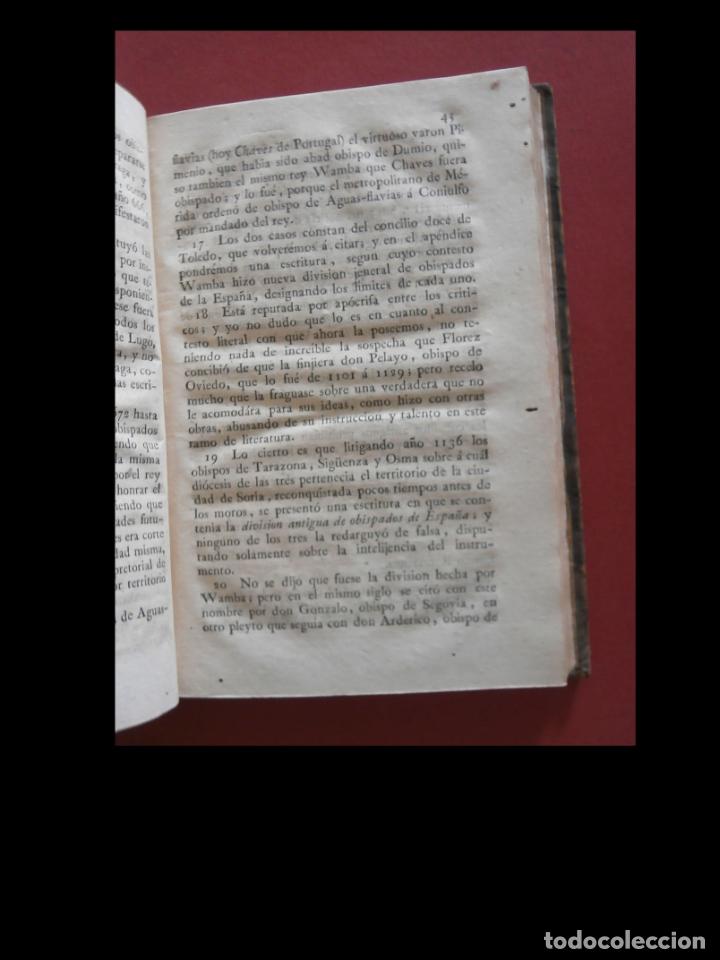 Libros antiguos: Disercion sobre el poder que los reyes espa&ntilde;oles ejercieron hasta el siglo duodecimo en la - Foto 3