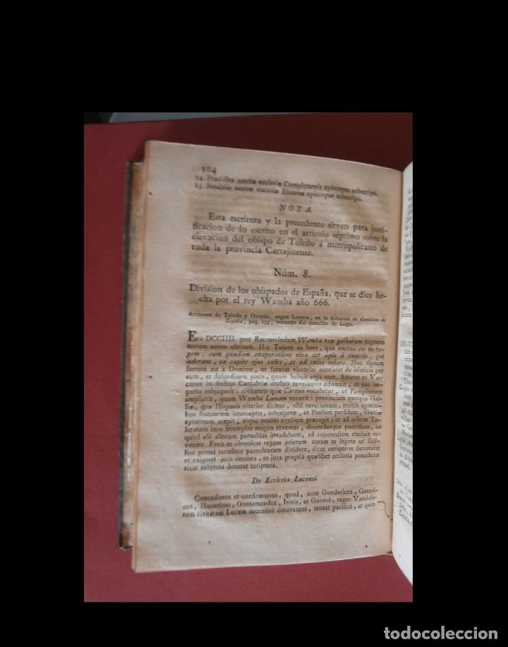 Libros antiguos: Disercion sobre el poder que los reyes espa&ntilde;oles ejercieron hasta el siglo duodecimo en la - Foto 4