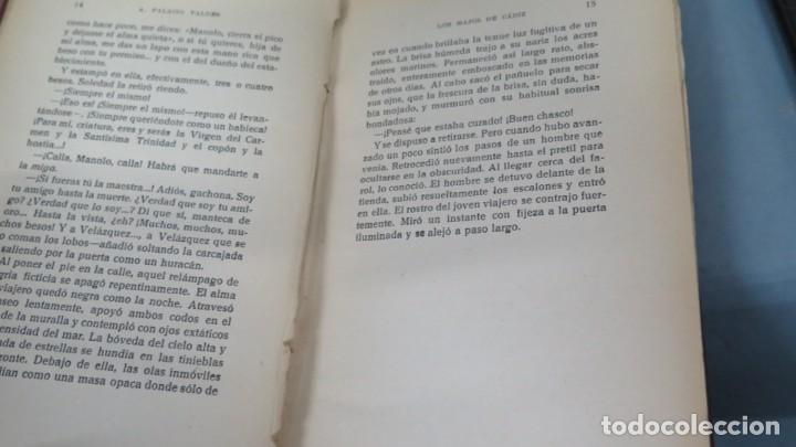 Libros antiguos: 1921.- LOS MAJOS DE CADIZ. PALACIO VALDES - Foto 3