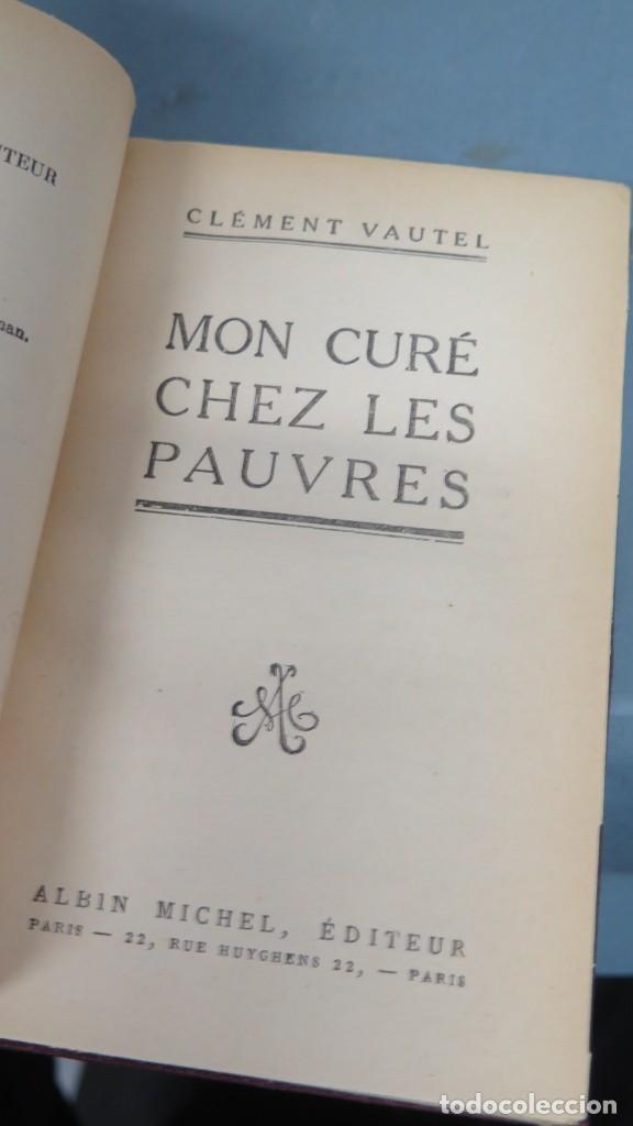 Libros antiguos: MON CURE CHEZ LES PAUVRE. VAUTEL - Foto 2