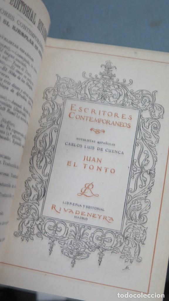 Libros antiguos: 1923.- JUAN EL TONTO. CUENCA - Foto 2