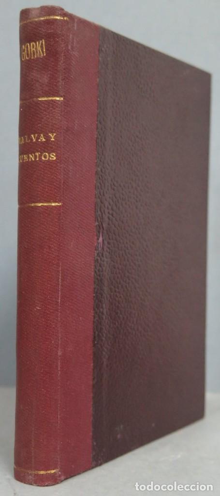 Libros antiguos: 1920.- MALVA Y LOS CUENTOS. GORKI - Foto 1