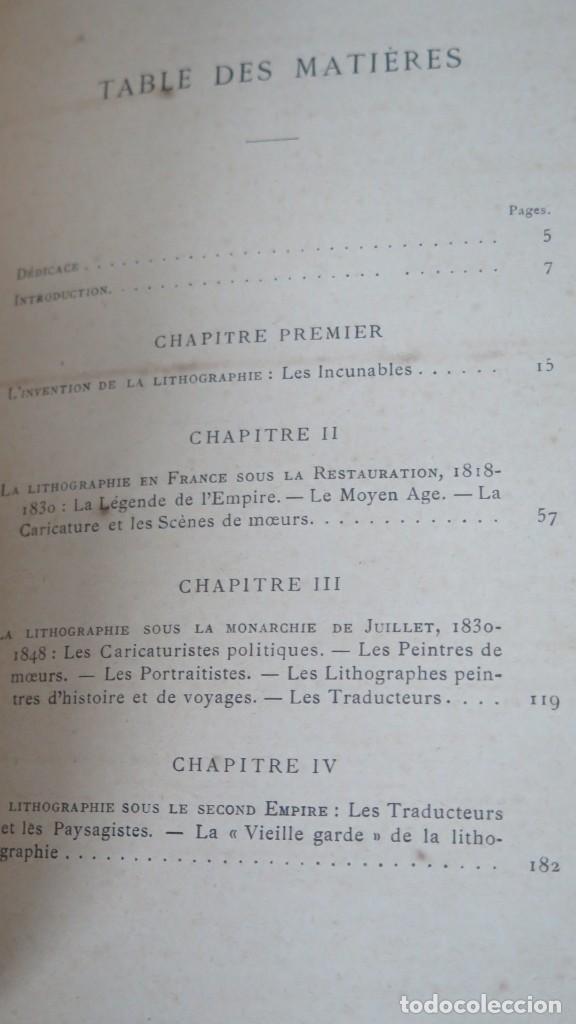 Libros antiguos: 1895.- LA LITOGRAPHIE. BOUCHOT - Foto 5