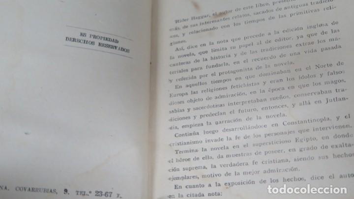 Libros antiguos: EL COLLAR DE WANDERER. HAGGAR - Foto 3