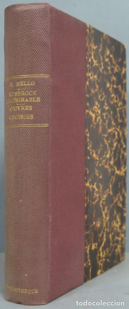 Libros antiguos: 1902.- RUSBROCK L`ADMIRABLE - Foto 1