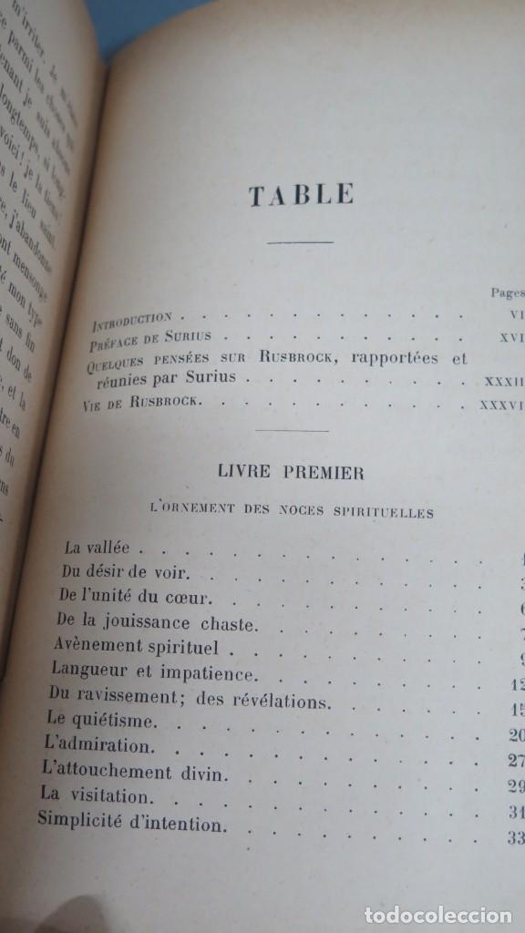 Libros antiguos: 1902.- RUSBROCK L`ADMIRABLE - Foto 4