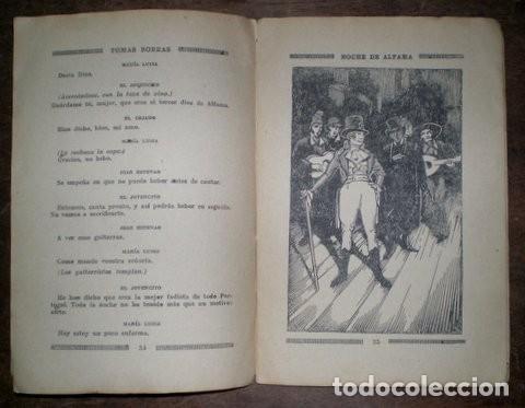 Libros antiguos: BORRAS, Tom&aacute;s: NOCHE DE ALFAMA. Ils. de Barbero. - Foto 1