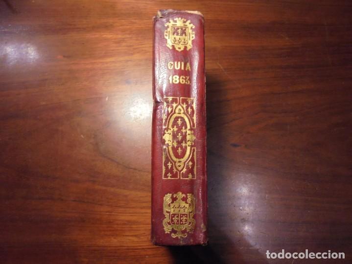 Libros antiguos: GUIA DE FORASTEROS 1863 - Foto 2
