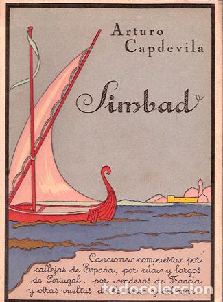 Libros antiguos: Capdevila, Arturo - Simbad - PRIMERA EDICI&Oacute;N 1929 - Foto 1