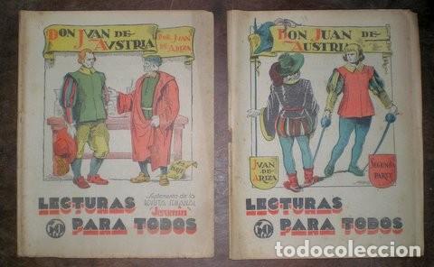 Libros antiguos: ARIZA, Juan de: DON JUAN DE AUSTRIA (1&ordf; y 2&ordf; parte). - Foto 1